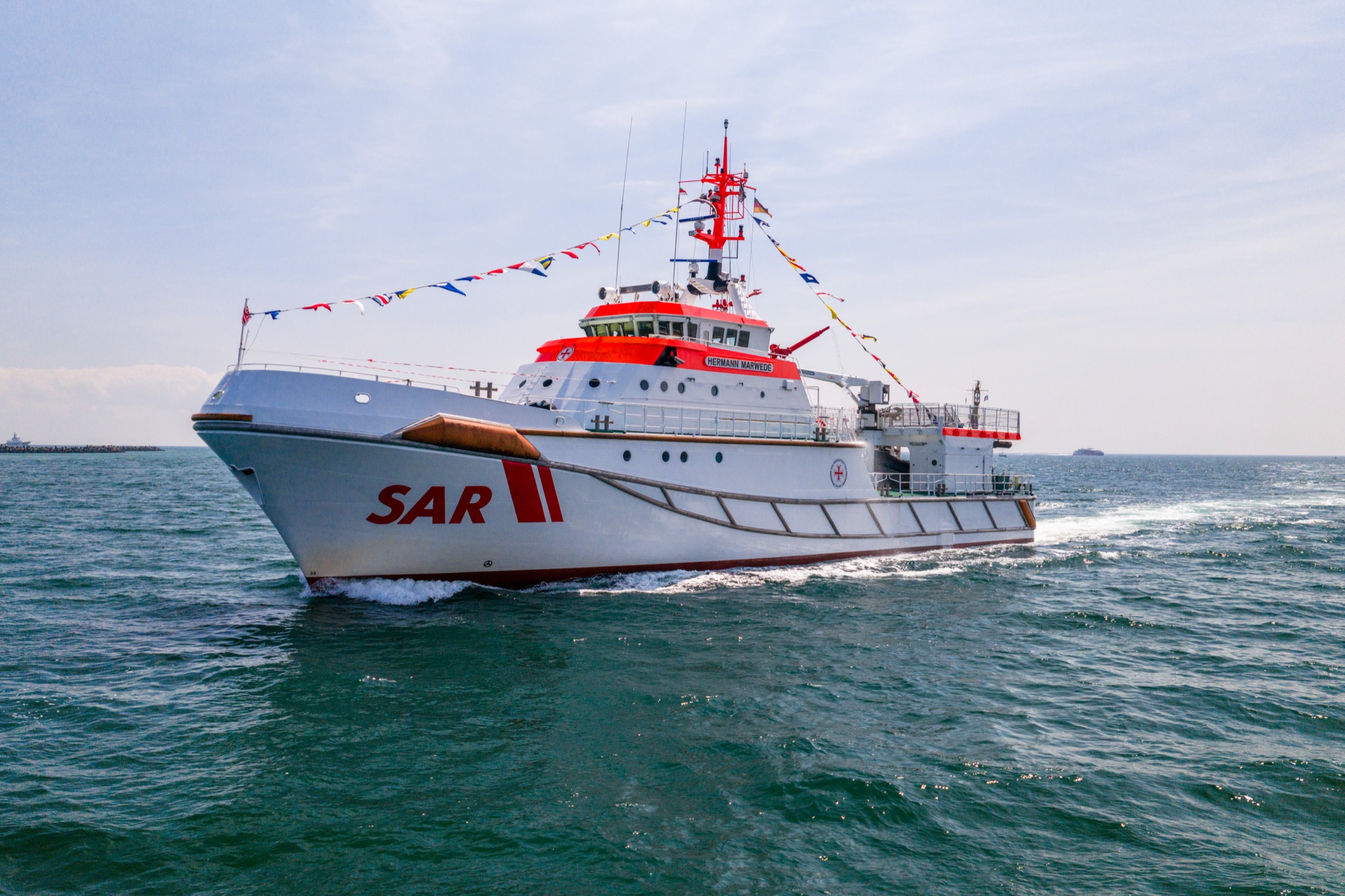 200 Jahre Seebad Helgoland aus der Luft