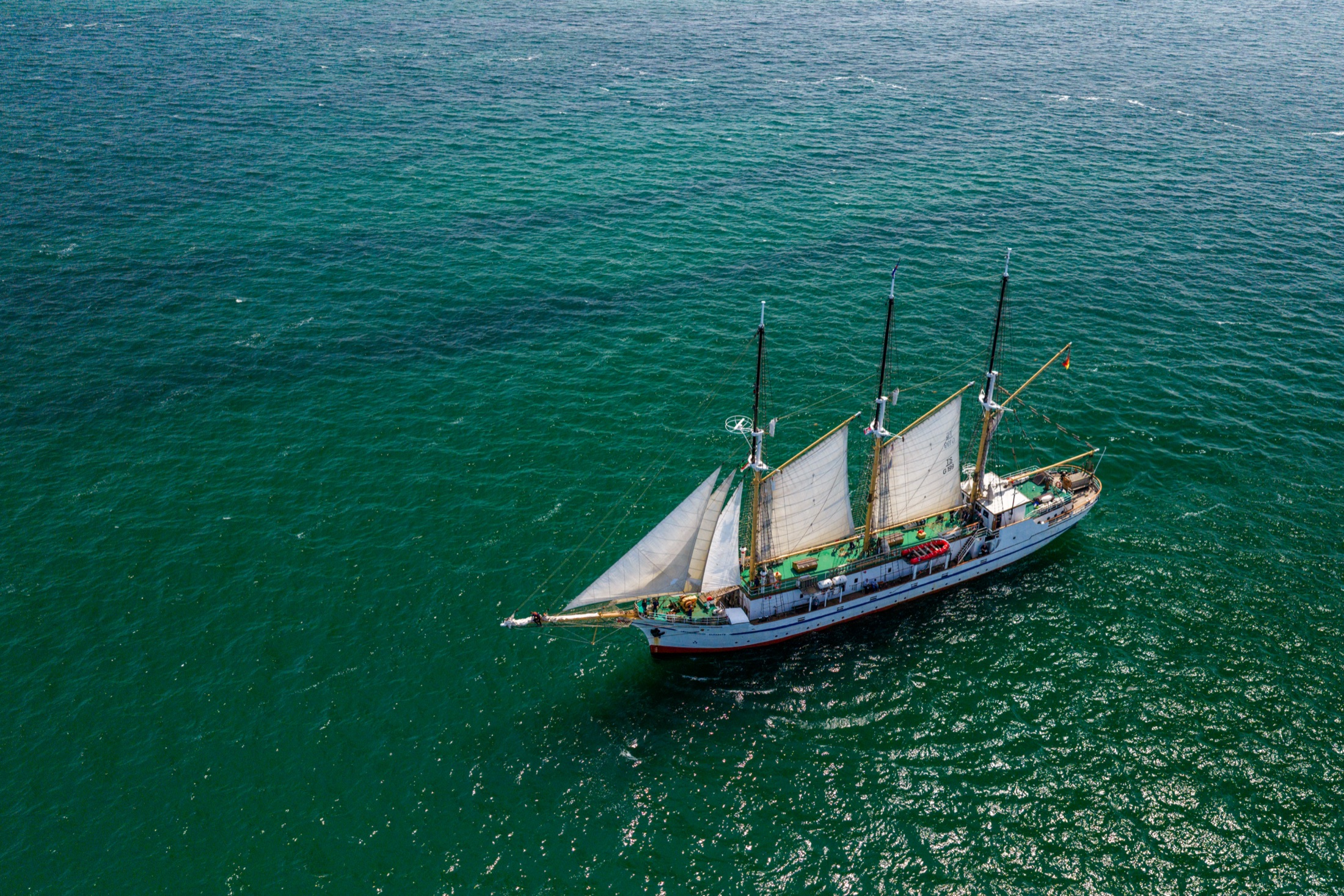 200 Jahre Seebad Helgoland aus der Luft