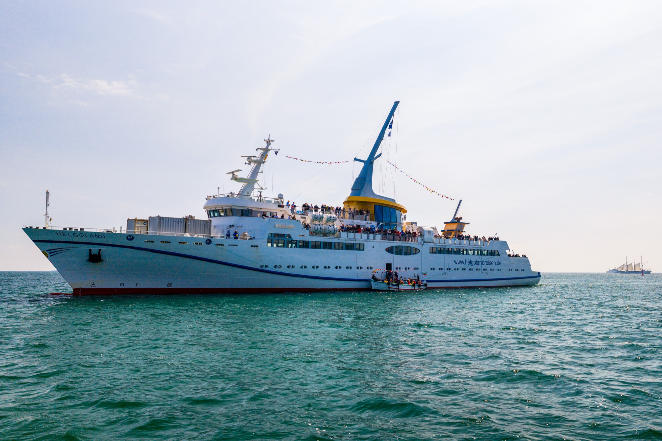 200 Jahre Seebad Helgoland aus der Luft
