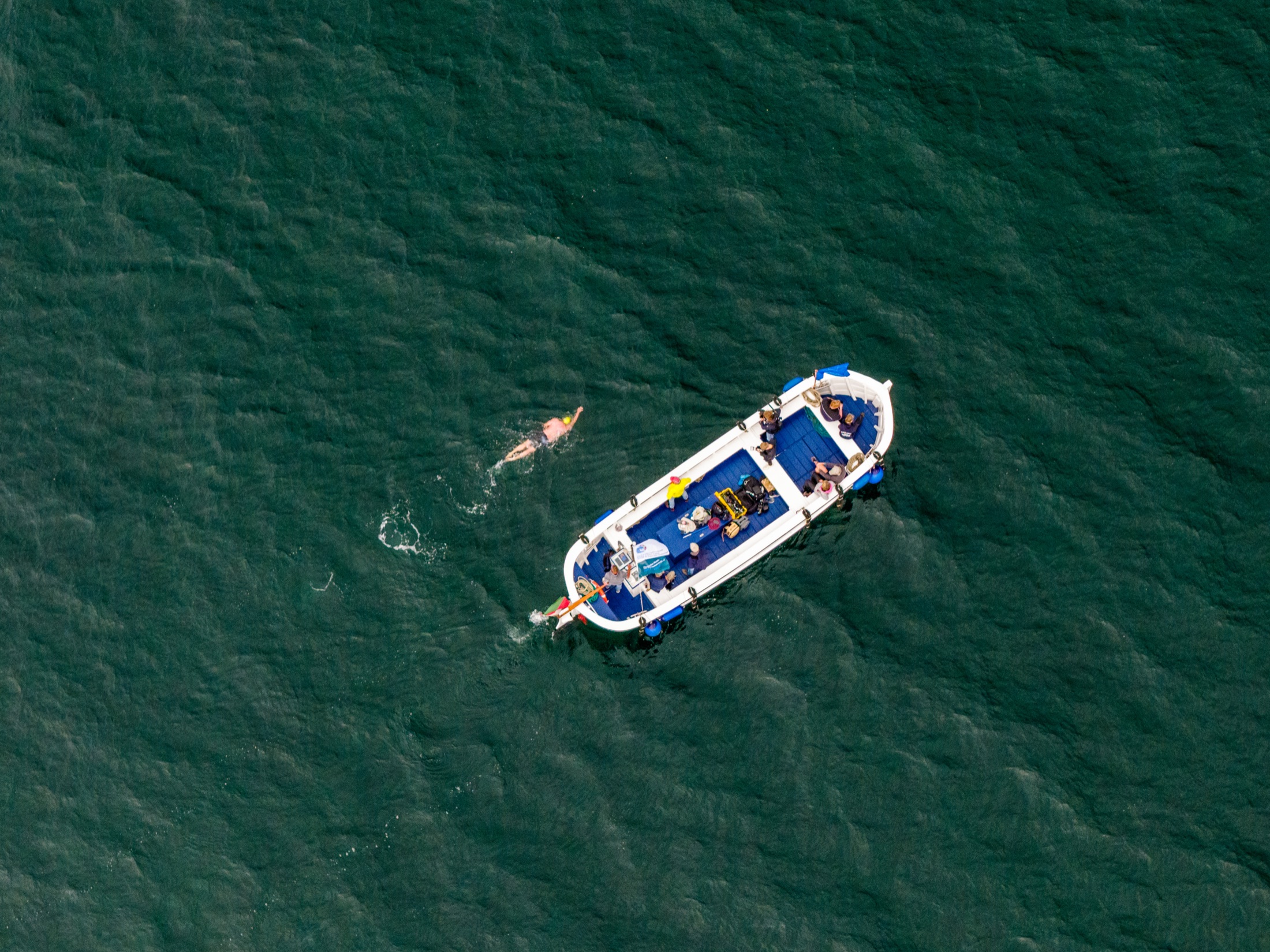 200 Jahre Seebad Helgoland aus der Luft