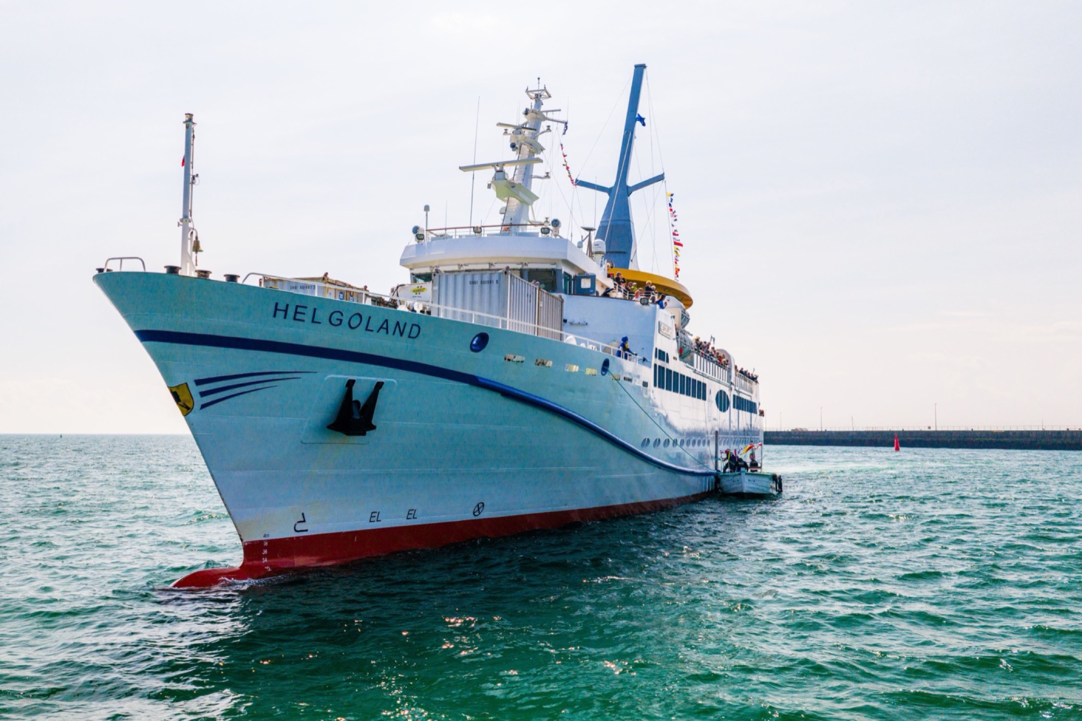 Luftaufnahme von Helgoland