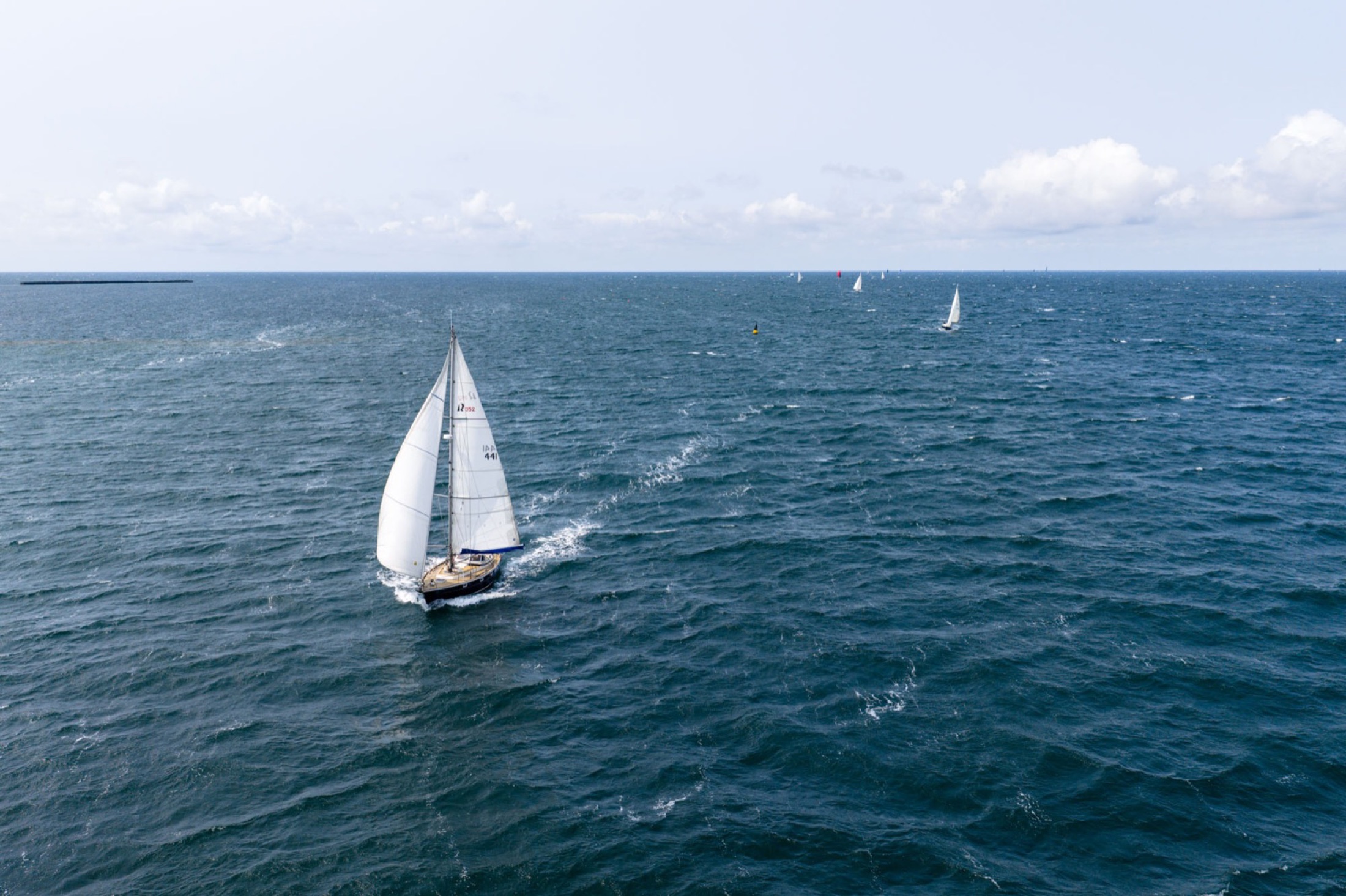 Nordseewoche vor Helgoland