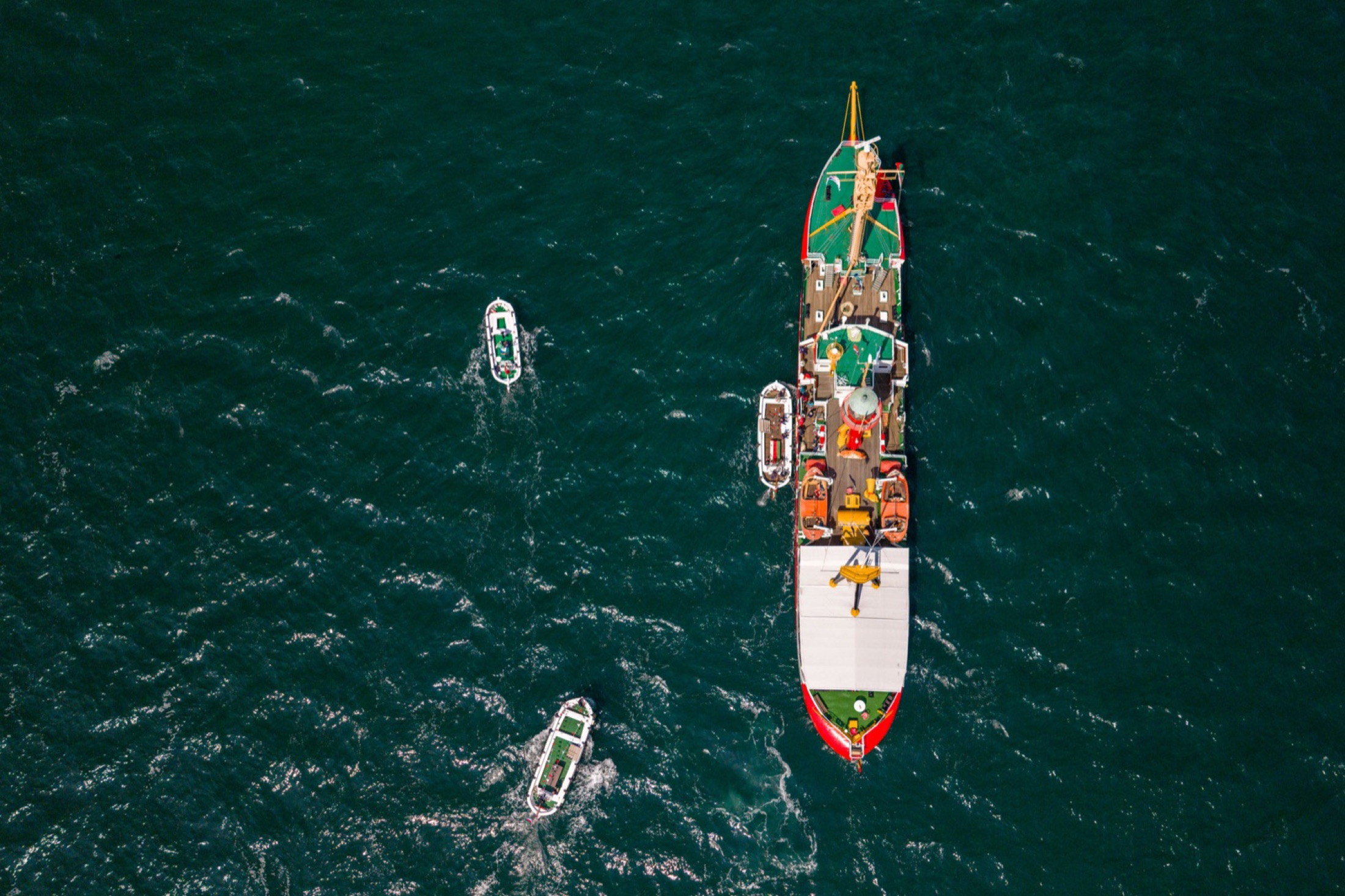 Luftaufnahme von Helgoland