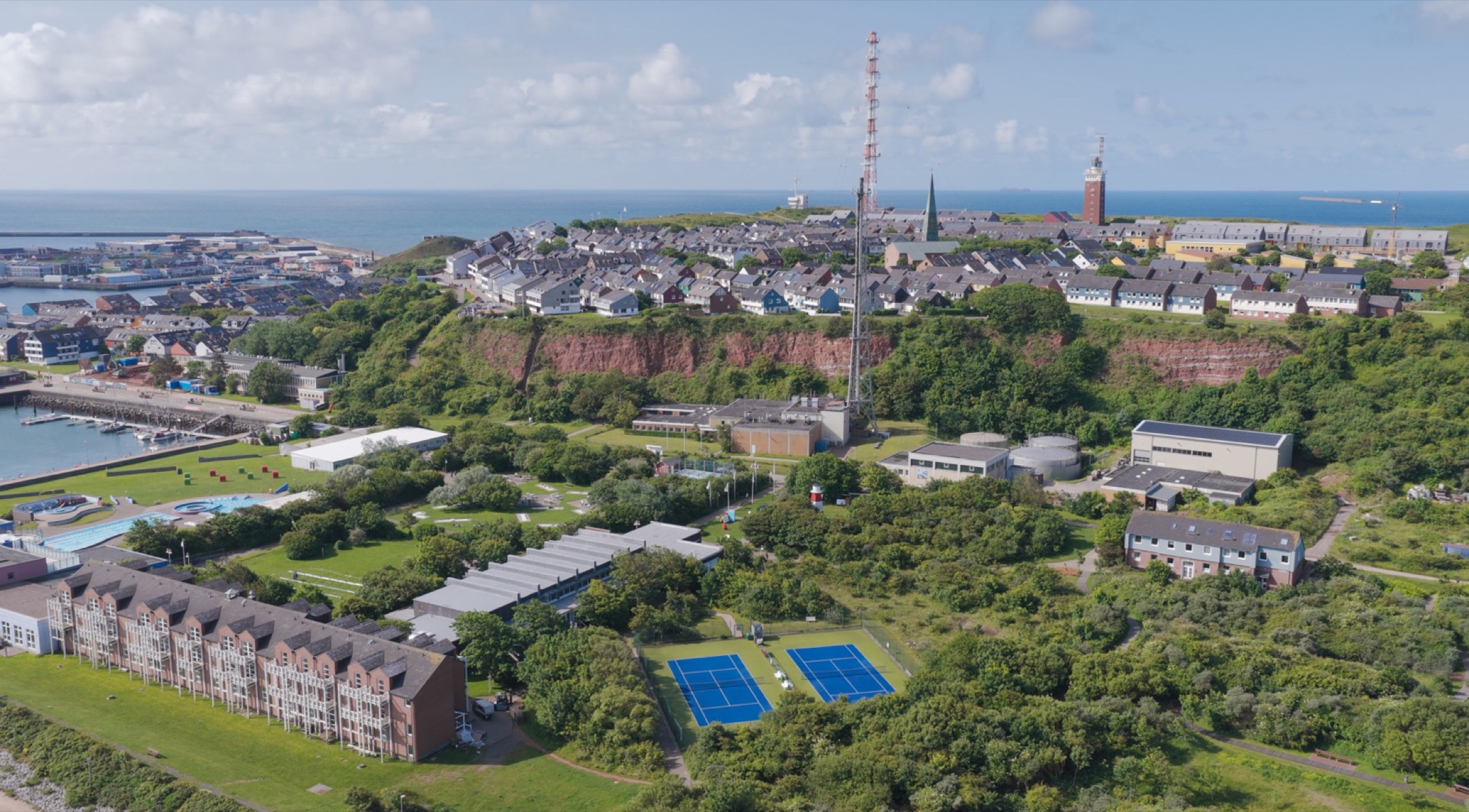 Helgoland aus der Luft