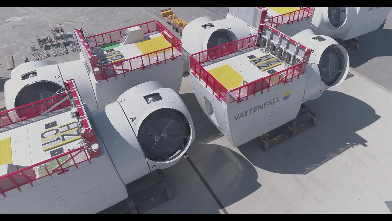 Offshore-Logistik aus der Luft, Sommer 2022