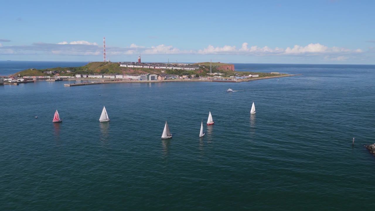 Regatta vor Helgoland, September 2025