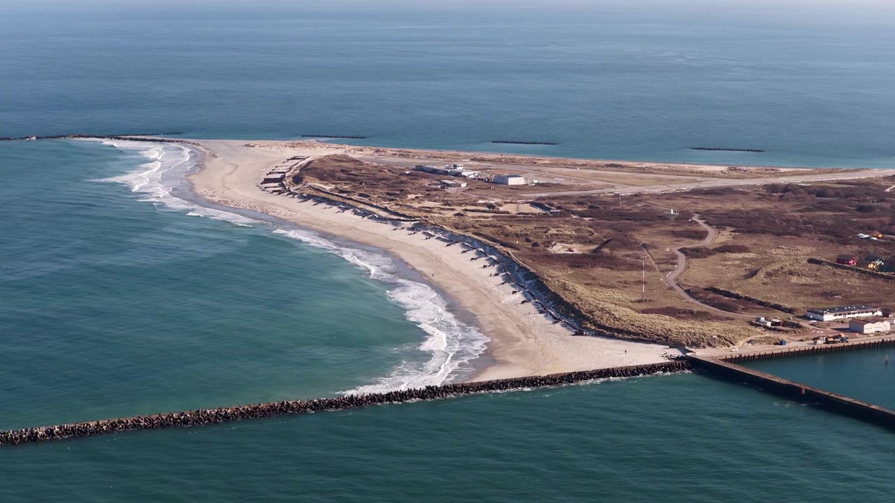 Die Düne aus der Luft, Februar 2026