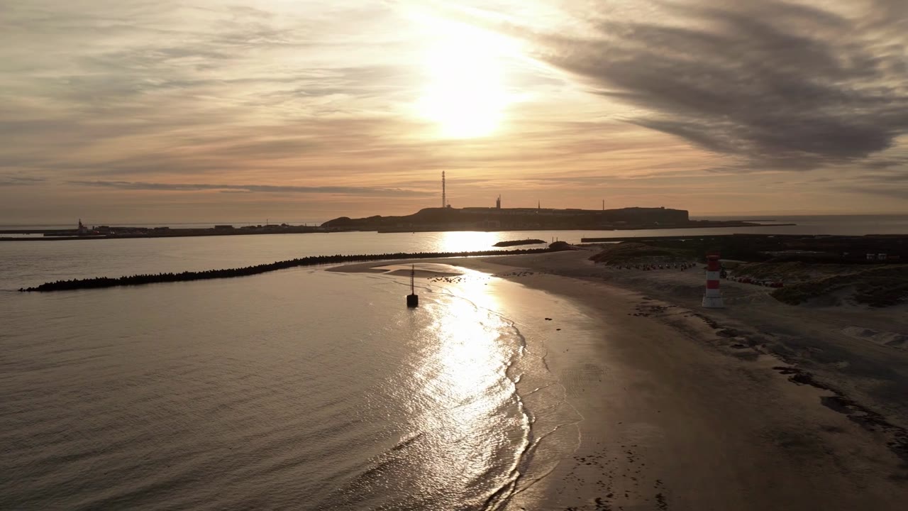 Helgoland im Abendlicht, April 2026