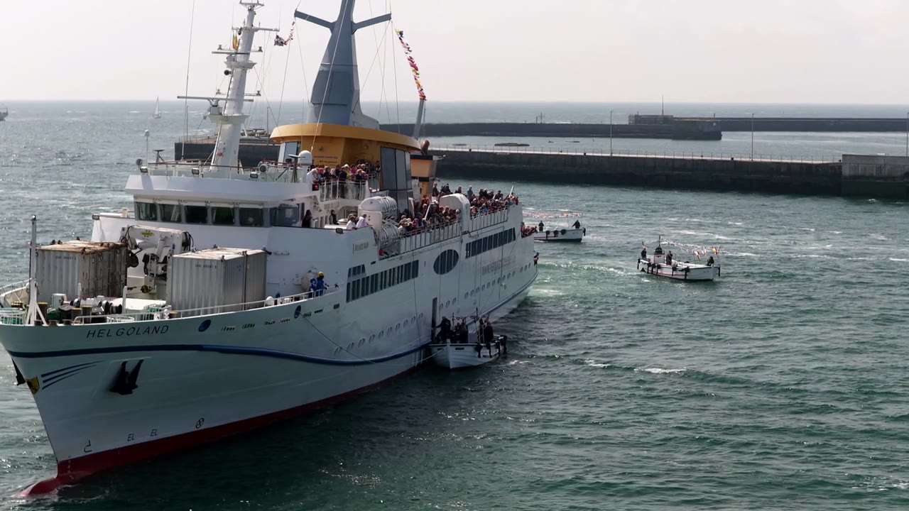 Hafen von Helgoland, Juni 2026