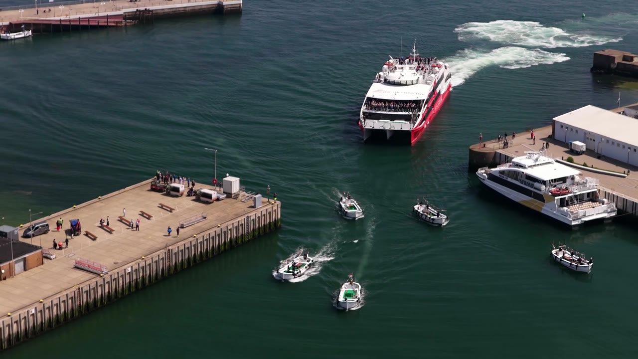 Hafen von Helgoland, Juni 2026