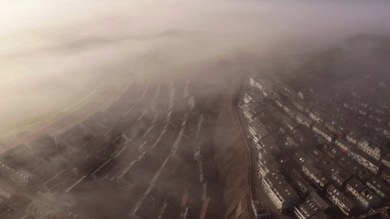 Nebel über Helgoland, Februar 2026